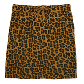 Mirakelnederdel med leopard print